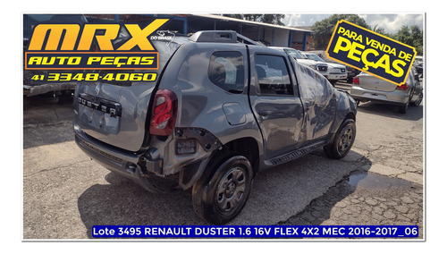 Sucata Renault Duster 1.6 16v Flex 4x2 Mec 2016 Pecas