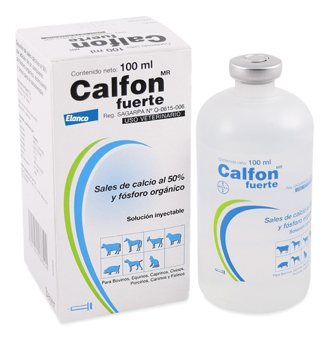 Calfón Fuerte 100ml Estimulante Y Tónico Para Calcioterapia