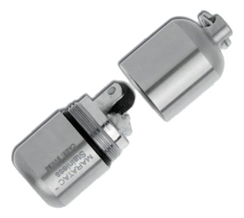 Encendedor Maratac Split Pea De Amplia Aplicación Acero Inox Color Gris