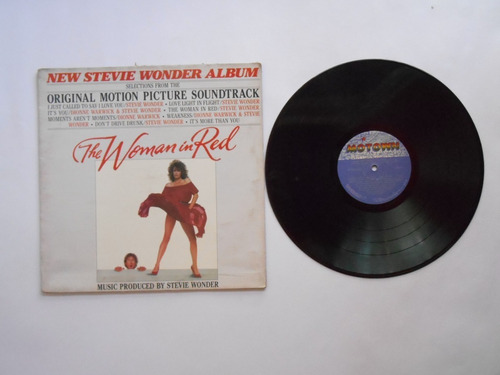 Lp Vinilo Stevie Wonder The Woman In Red Colombia 1985