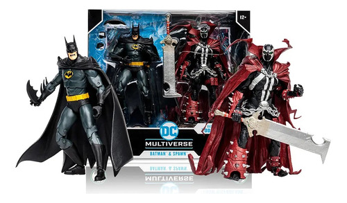 Dc Multiverse Batman & Spawn Action Figure Two-pack