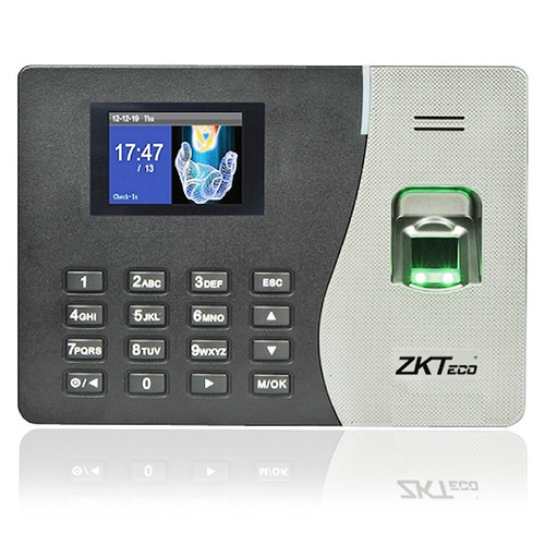 Control De Asistencia Y Biometrico Zkteco K20 Para 1000 User