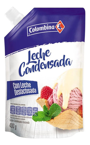 Leche Condesada Bl 400g Colombina - g a $36