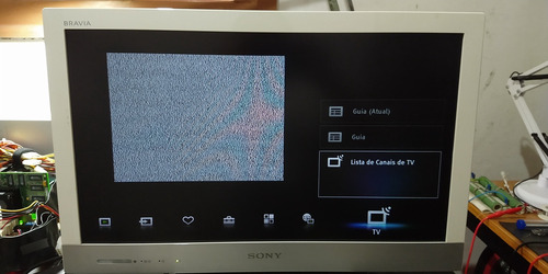 Tv Sony Bravia 22 Pol. Com Controle Ler Anúncio (Usado)