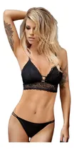 Comprar Conjunto Top Triangulito De Puntilla Con Cola Less. Kaury