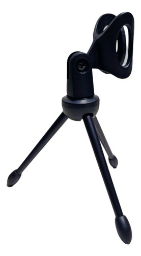 Microfone Para Gravação Profissional Com Tripé Cor Preto