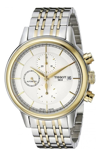 Tissot Carson T0854272201100 - Reloj Automático De Dos