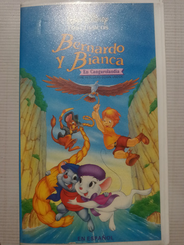 Película Vhs Bernardo Y Bianca En Cangurolandia Disney