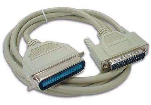 Cables Paralelo Impresora Conector Centronic Db25 Pack 3 Pza (Usado)