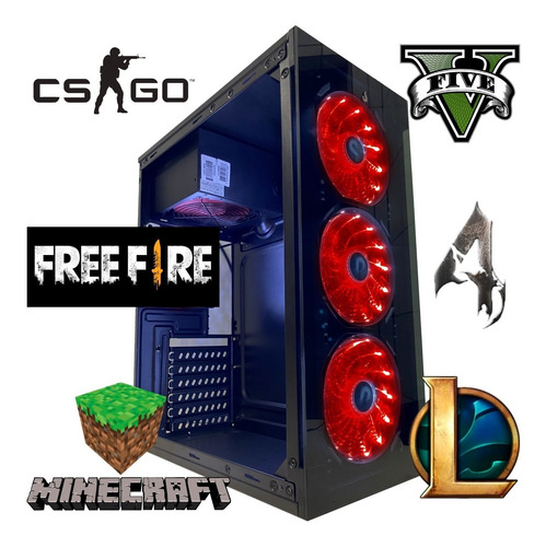 Imagem 2 de 8 de Cpu Pc Gamer Intel Barato Core I5 - 16gb Ram - Ssd