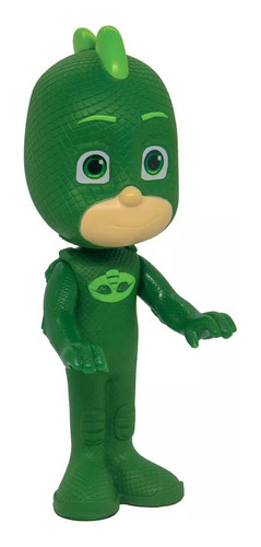 Figura Pjmasks Gekko Elka Goma Mundo Magico 