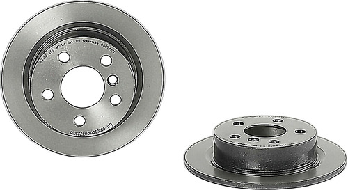 Jgo 2 Discos Sólidos Traseros Cooper L3 1.5l 14/15 Brembo