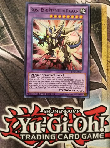 Beast-eyes Pendulum Dragon - Super Rare    Bosh