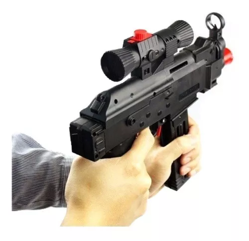 Metralhadora – Rifle – M762 Lança Nerf e Bolinha gel – Maior Loja