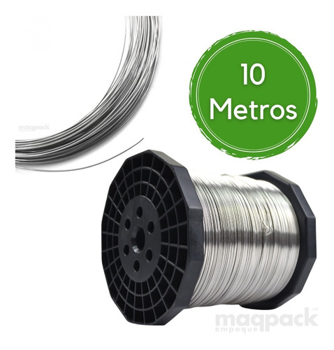 10 Metros De Resistencia De Alambre Nicromo Calibre 19