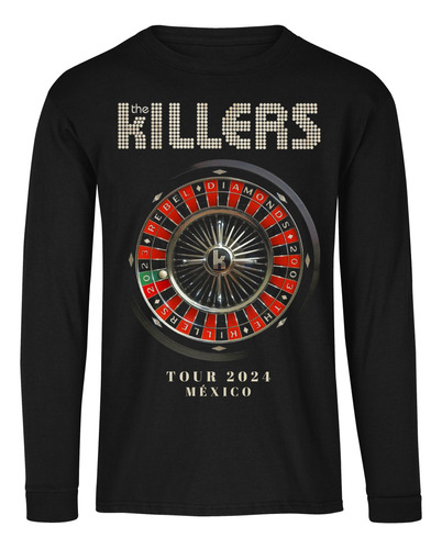 Playeras The Killers Rebel Diamonds Live On Tour Fte Esp Ml