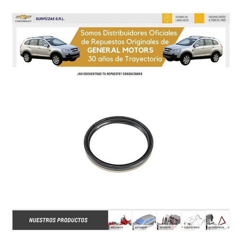 Imagen 4 de 10 de Reten Bancada Vectra 06/ Astra / Zaf /captiva Chevrolet
