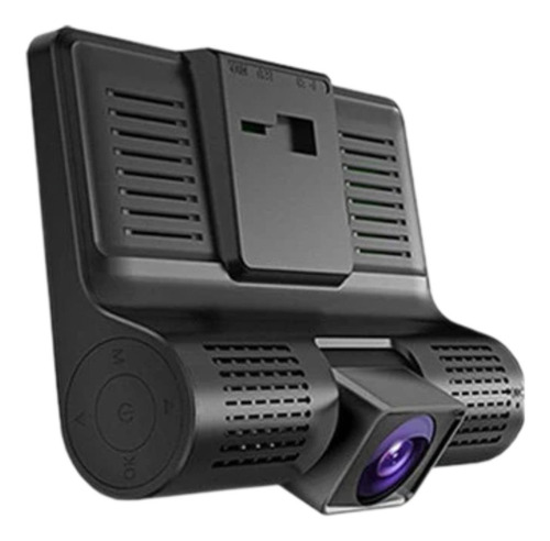 Cámara Dvr Lcd De 4 Con 3 Cámaras Frontal Trasera E Interna