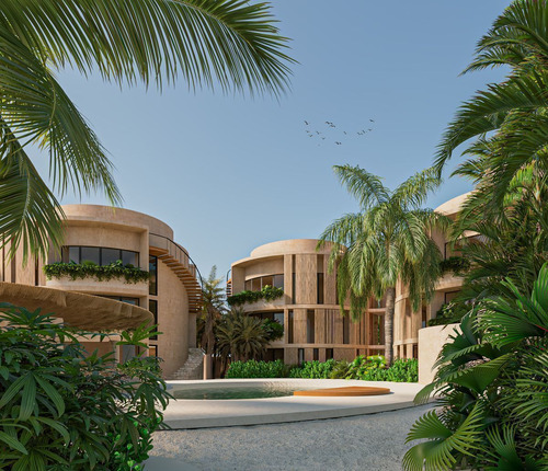 Penthouse Con Alberca En Venta En La Playa De Chicxulub, Yucatán