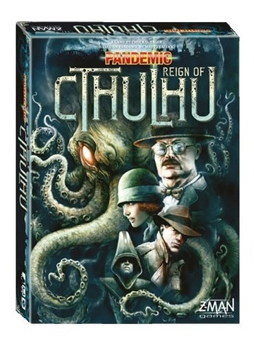 Pandemic Reign Of Cthulhu Jogo Tabuleiro Z-man