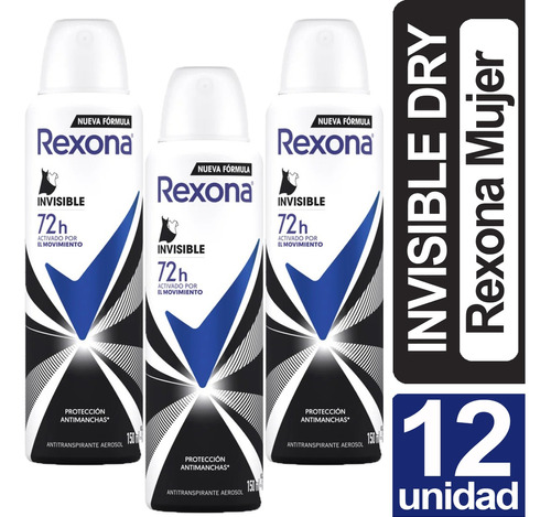 Desodorante Rexona Mujer Variedades Aromas X12 Envio Gratis