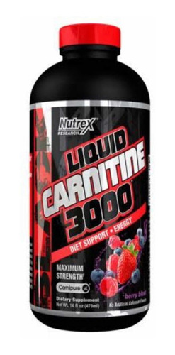  Nutrex Carnitina Liquid 3000mg L-carnitine 473ml