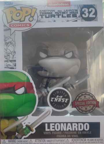 Funko Pop! Teenage Mutant Ninja Turtles #32: Leonardo Chase 