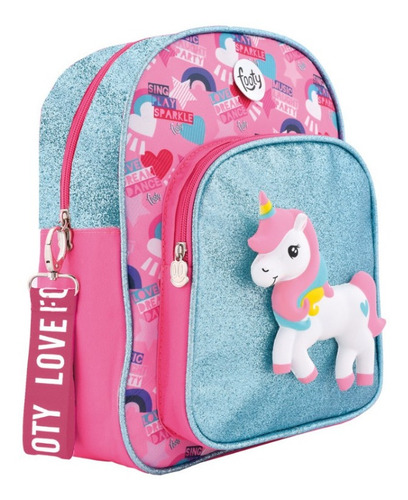 Mochila Footy 12 Pulgadas Unicornio Panda Ct Mmk Fty2020