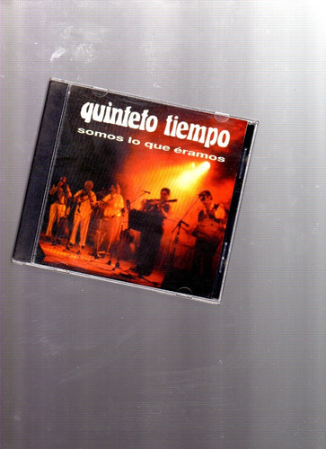 Cd Musical Somos Lo Que Éramos, Quinteto Tiempo, 2001