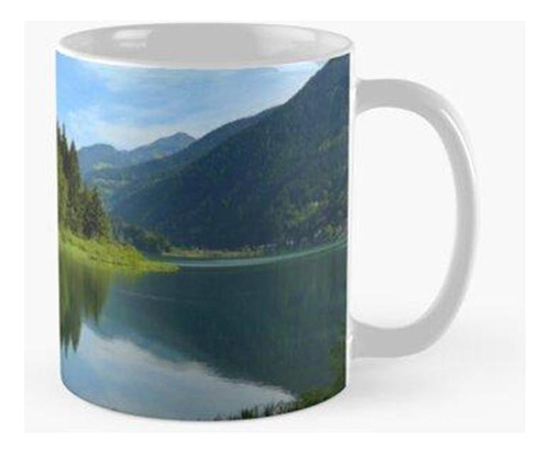 Taza Reflexiones En El Lago Alleghe Calidad Premium