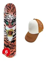 Comprar Patineta Infantil 4 Ruedas Patinetas  80x20 + Gorra Unicolor