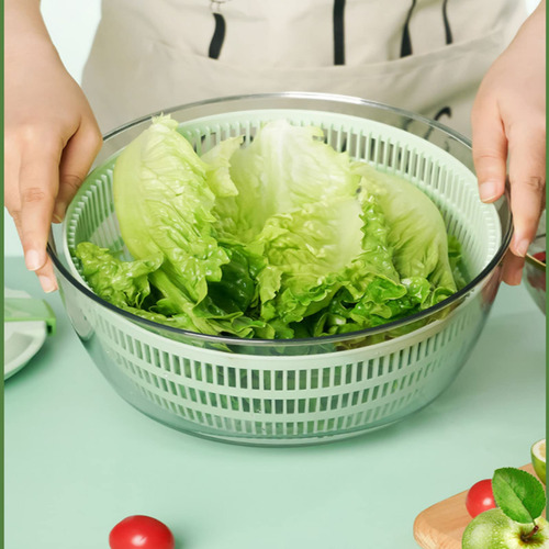 Secador De Verduras, Centrifugador De Ensaladas De 4 L,