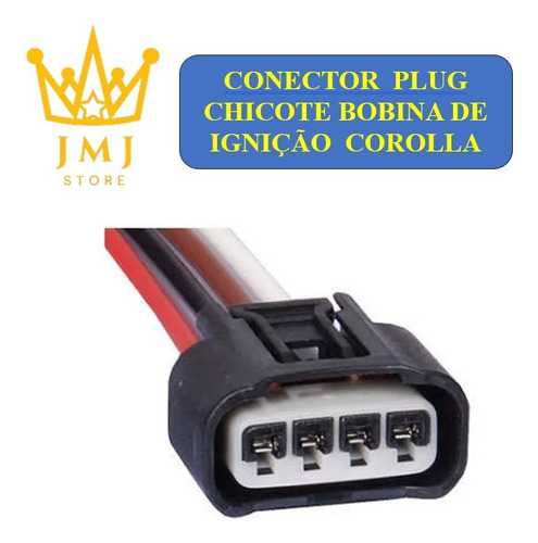 Chicote Plug Conector Bobina De Ignição Volvo Xc60 T6 3.0