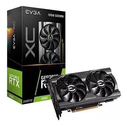 Tarjeta De Video Rtx 3060 Evga Xc 12gb Gddr6 (Usado)