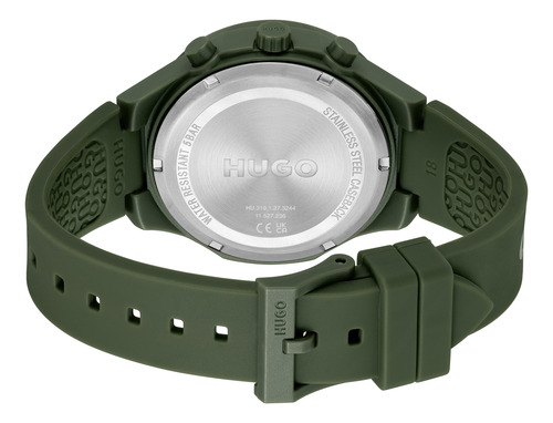 Hugo Reloj Hombre 44 Mm Multifunción Silicón 1530403 Verde