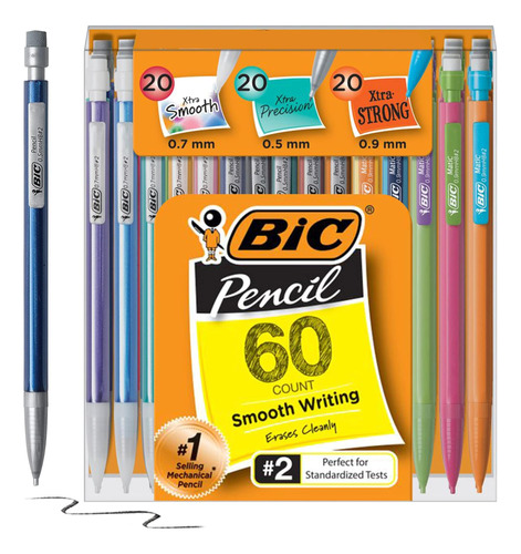 Paquete Variado Bic, Tamaños Variados, 0,5 Mm, 0,7 Mm, 0,9 M