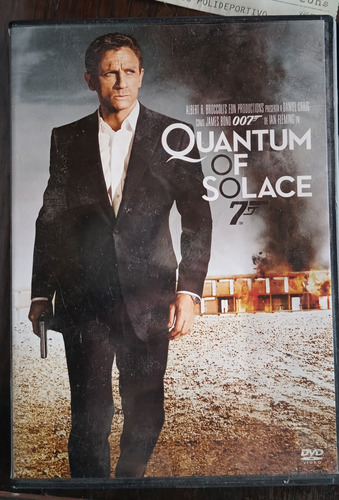 Dvd 007 Quantum Of Solace - James Bond - Sin Uso Como Nuevo (Usado)