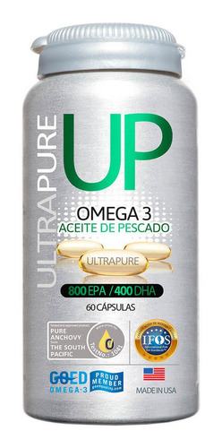 Imagen 1 de 2 de Omega Up Ultrapure, Omega 3 (60 Caps)
