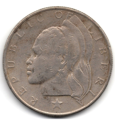 Liberia 50 Cents 1968