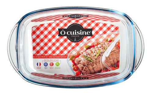 Cacerola Rectangular Le Cuisine Ovenware 4,5l