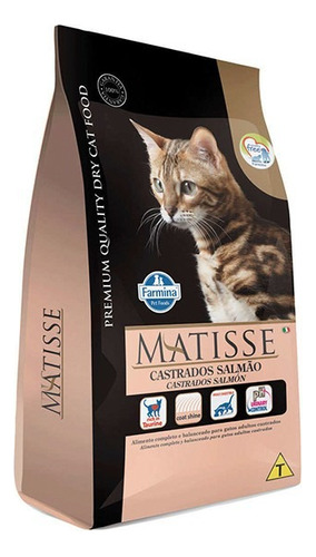 Matisse De Gato Castrado De Salmón De 2kg