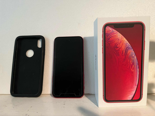 Celular Apple iPhone XR, Color Rojo, En Perfecto Estado