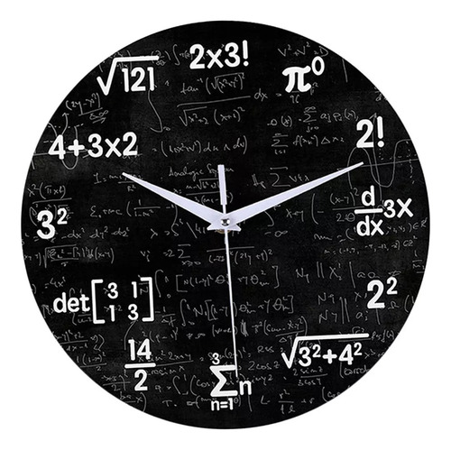 X Relojes De Pared Únicos Para La Matemáticas Matemáticas