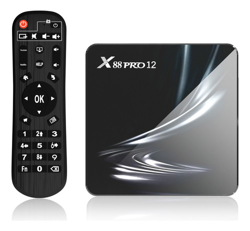 Reproductor Inteligente Tv Media X88 Control Remoto Smart Rk
