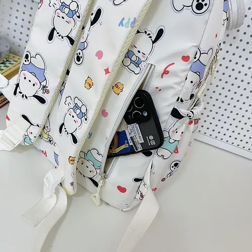 Mochila Informal Con Estampado De Dibujos Animados