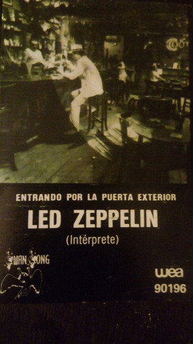 Led Zeppelin - In Through The Out Door Cassette Impecable