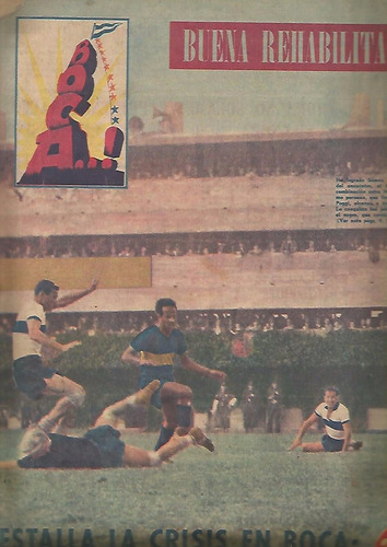 Revista / Boca...! / Nº 295 / 1948 / Renuncian Directivos