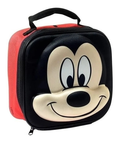 Imagen 2 de 3 de Lunchera 3d Mickey Mouse Disney Original De Casa Valente