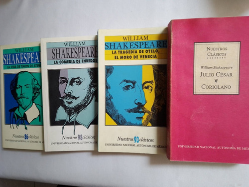 La Tragedia De Otelo- El Moro De Venecia + 3 Libros