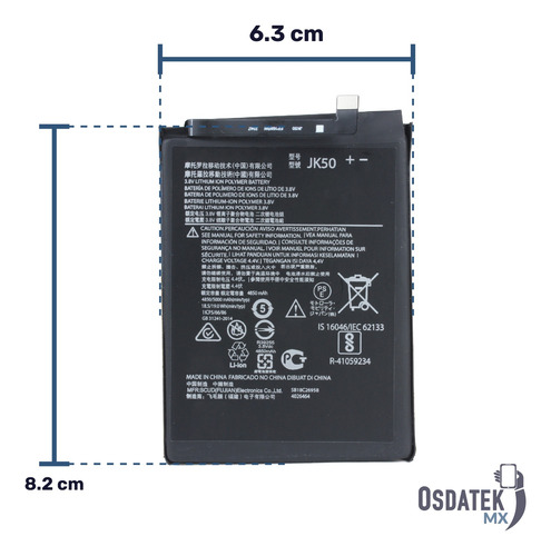 Bateria Pila Para Moto G8 Power Lite G9 Play E7i Power Jk50